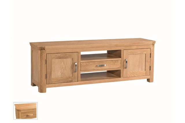 Treviso Oak 145cm Wide TV Unit Treviso Oak 145cm Wide TV Unit