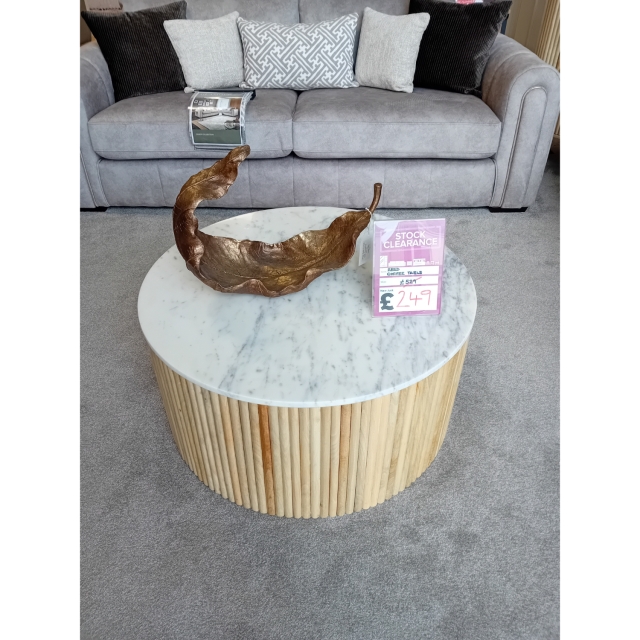 Ex-Display St Austell - Reed Mango Wood Coffee Table Ex-Display St Austell - Reed Mango Wood Coffee Table