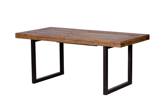 Baker Furniture Grant Reclaimed Wood 180cm-240cm Extending Dining Table