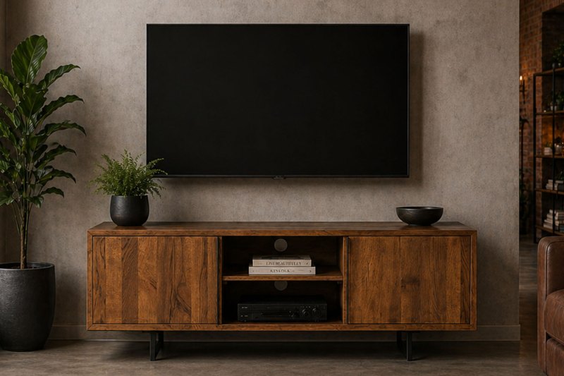 Soho Solid Oak TV Unit Soho Solid Oak TV Unit