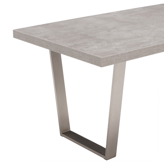 Halmstad dining table shop concrete