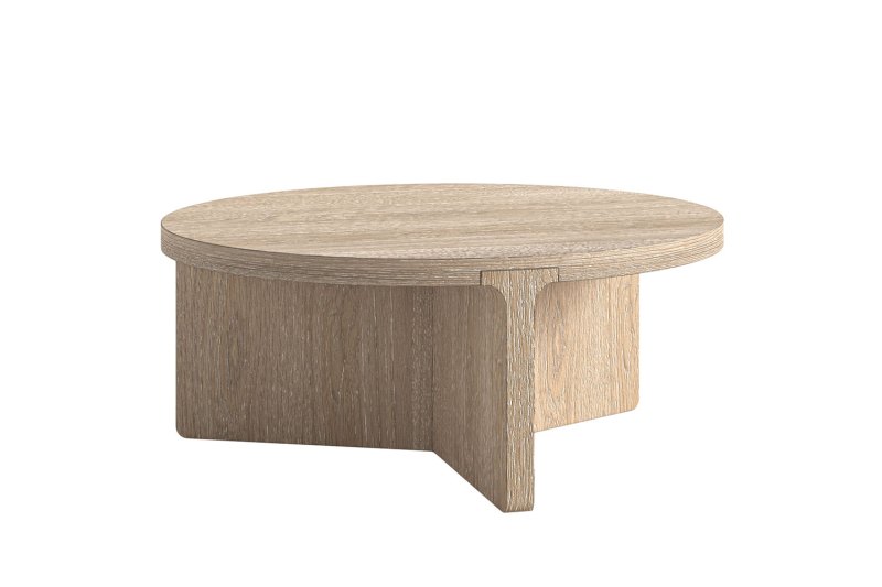 Portobello Oak 85cm Round Coffee Table Portobello Oak 85cm Round Coffee Table
