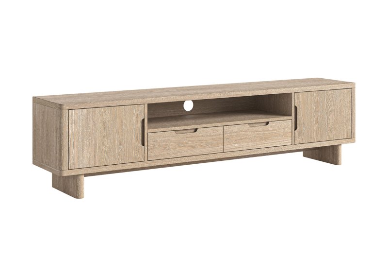 Portobello Oak 200cm Extra Large TV Unit Portobello Oak 200cm Extra Large TV Unit