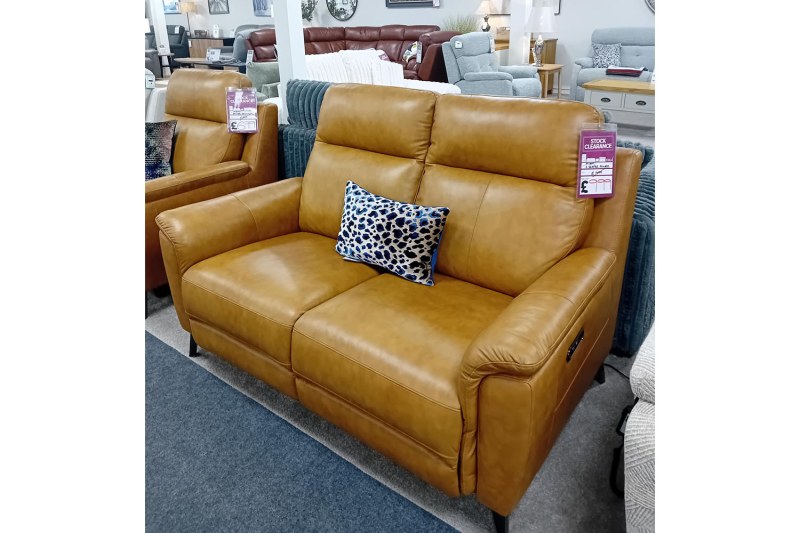 Ex-Display St Austell - Miami Leather 2 Seater Power Recliner Sofa Ex-Display St Austell - Miami Leather 2 Seater Power Recliner Sofa