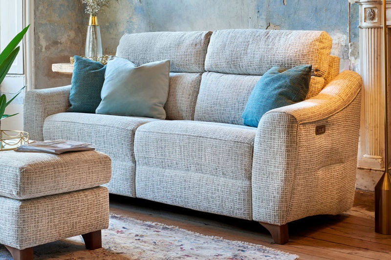 G Plan Monza Fabric 3 Seater Recliner Sofa G Plan Monza Fabric 3 Seater Recliner Sofa