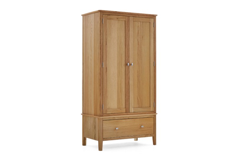 Bath Oak Double Wardrobe Bath Oak Double Wardrobe