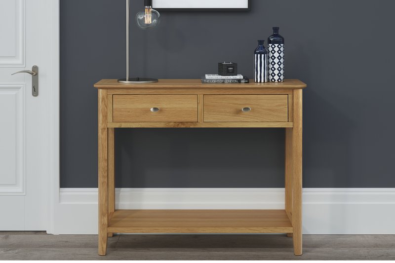 Bath Oak Console Table Bath Oak Console Table