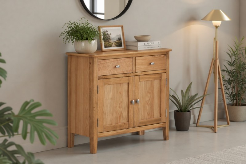 Bath Oak Mini Sideboard Bath Oak Mini Sideboard