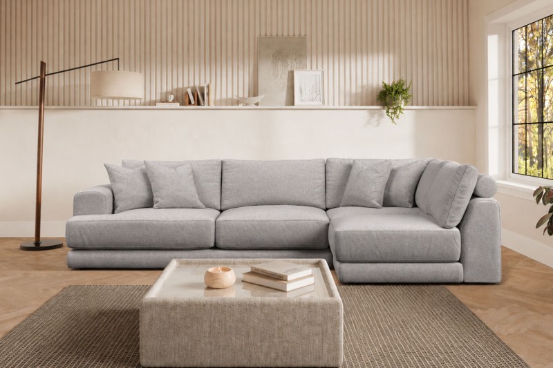 Niki Fabric Medium 4 Seater Corner Sofa Group Niki Fabric Medium 4 Seater Corner Sofa Group