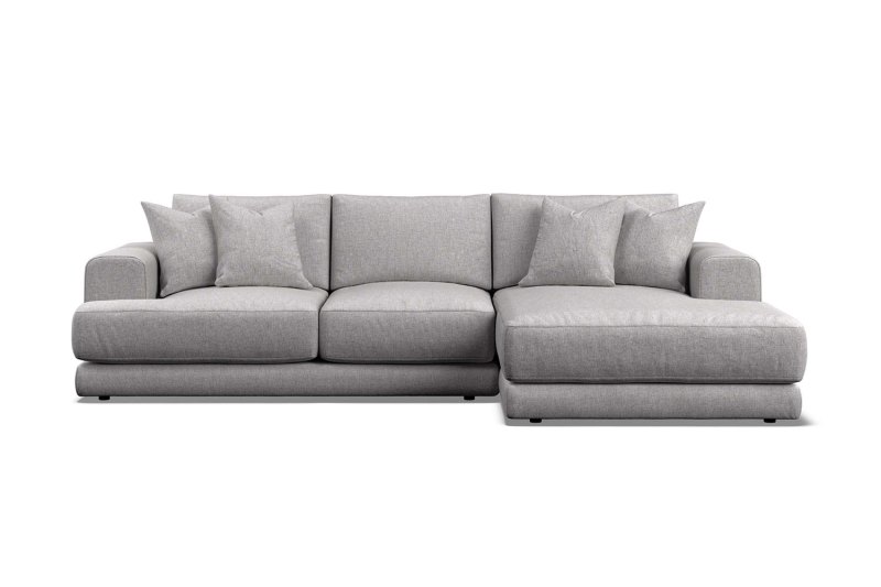 Niki Fabric Medium 3 Seater Chaise Sofa Niki Fabric Medium 3 Seater Chaise Sofa