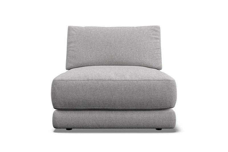 Niki Fabric Armless Modular Unit Niki Fabric Armless Modular Unit