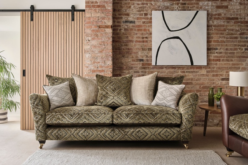 Parker Knoll Harriet Pillow Back Grand 4 Seater Sofa Parker Knoll Harriet Pillow Back Grand 4 Seater Sofa