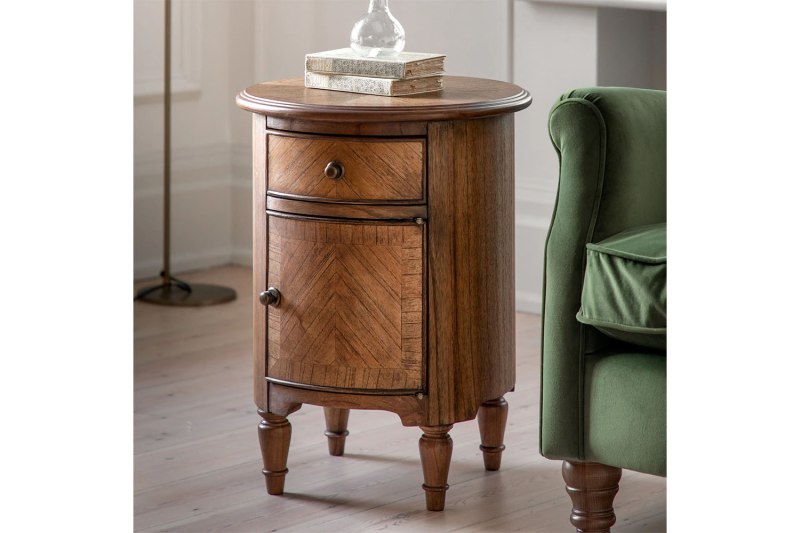 Gallery Direct Highgrove Drum Side Table Gallery Direct Highgrove Drum Side Table