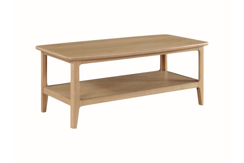 Cotswold Oak Coffee Table with Shelf Cotswold Oak Coffee Table with Shelf