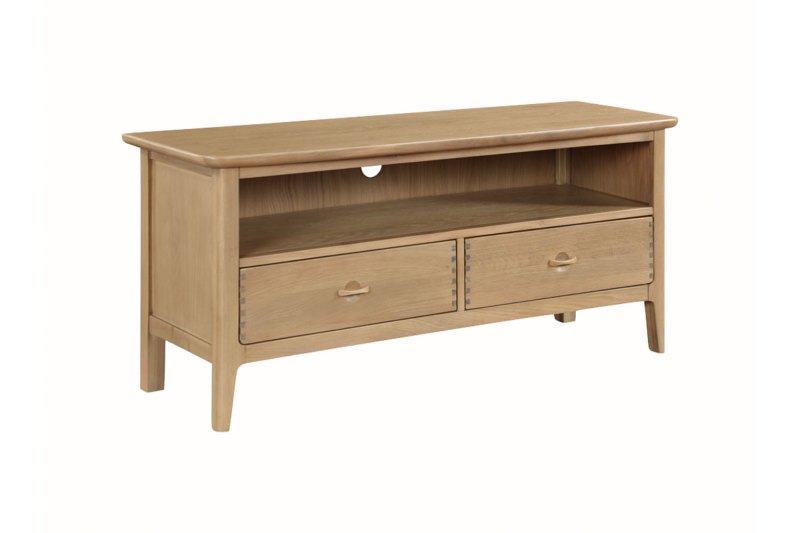 Cotswold Oak TV Unit with 2 Drawers Cotswold Oak TV Unit with 2 Drawers