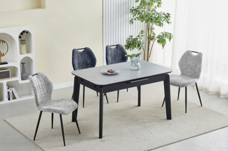 Turin Sintered Stone 130-160cm Extending Dining Table Turin Sintered Stone 130-160cm Extending Dining Table