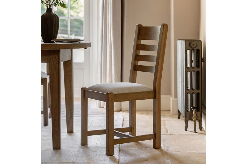 Gallery Direct Hardwick Smoked Oak Dining Chairs (Pair) Gallery Direct Hardwick Smoked Oak Dining Chairs (Pair)