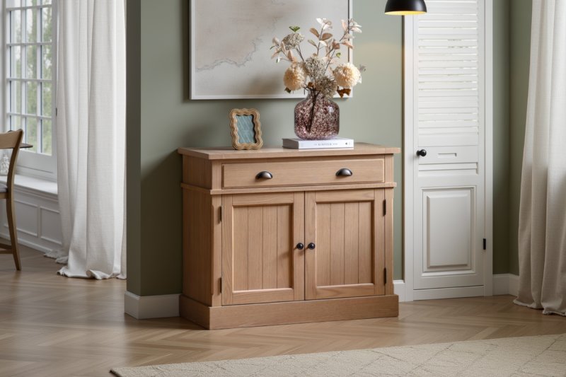 Gallery Direct Eton Natural 2 Door Sideboard Gallery Direct Eton Natural 2 Door Sideboard