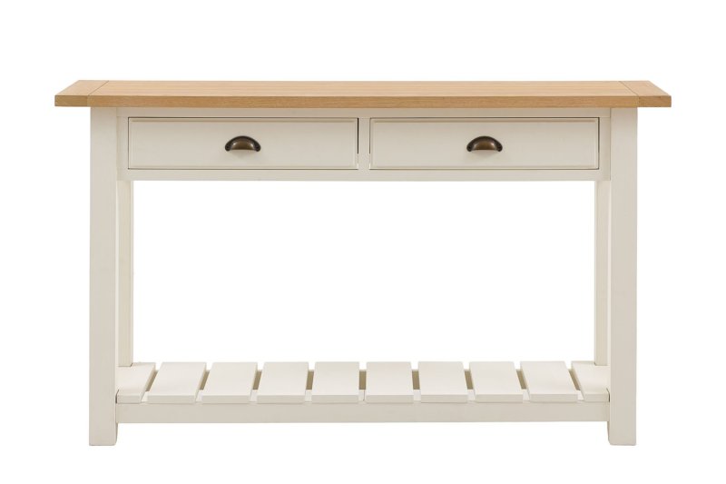 Gallery Direct Eton Painted White 2 Drawer Console Table Gallery Direct Eton Painted White 2 Drawer Console Table