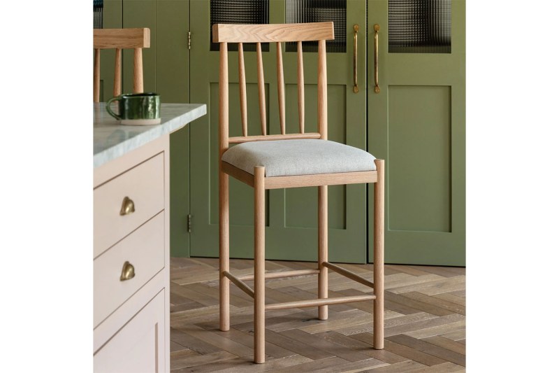 Gallery Direct Eton Natural Upholstered Bar Stool Gallery Direct Eton Natural Upholstered Bar Stool