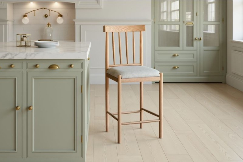 Gallery Direct Eton Natural Upholstered Bar Stool Gallery Direct Eton Natural Upholstered Bar Stool