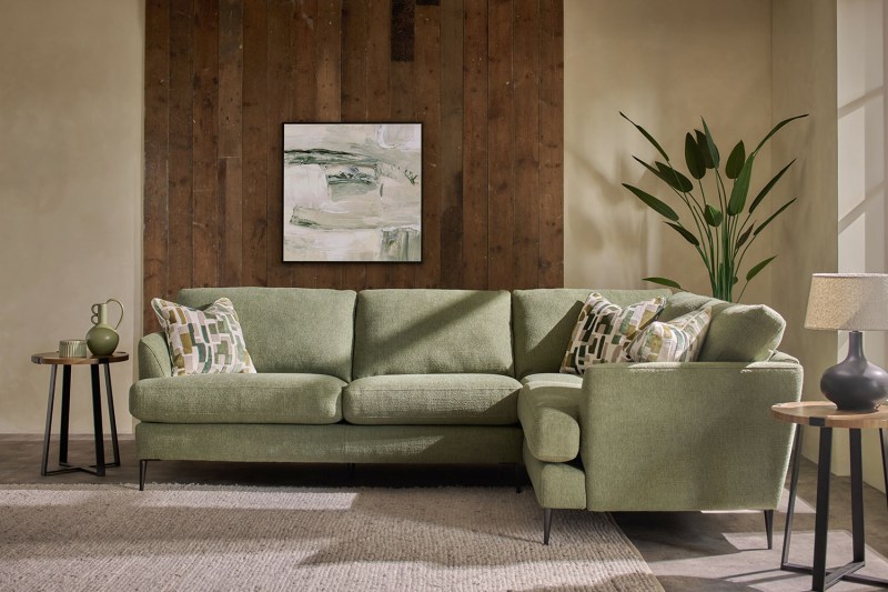 Jonas Fabric Large 5 Seater Corner Sofa Group Jonas Fabric Large 5 Seater Corner Sofa Group