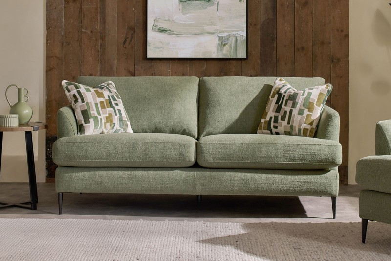 Jonas Fabric Large 3 Seater Sofa Jonas Fabric Large 3 Seater Sofa