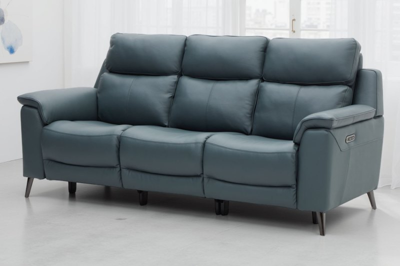 Dixon 3 Seater Recliner Sofa with Power Headrest Dixon 3 Seater Recliner Sofa with Power Headrest
