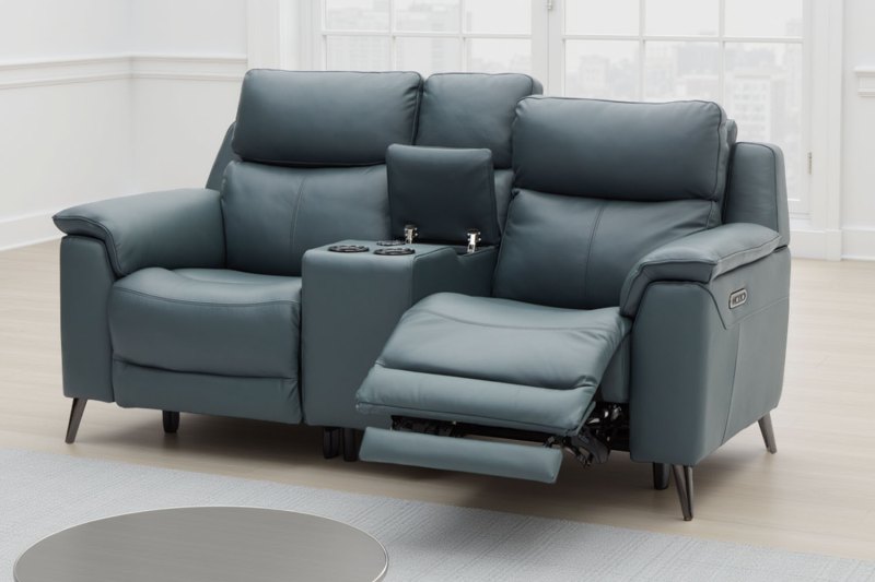 Dixon 2 Seater Recliner Sofa with Power Headrest & Tech Console Dixon 2 Seater Recliner Sofa with Power Headrest & Tech Console