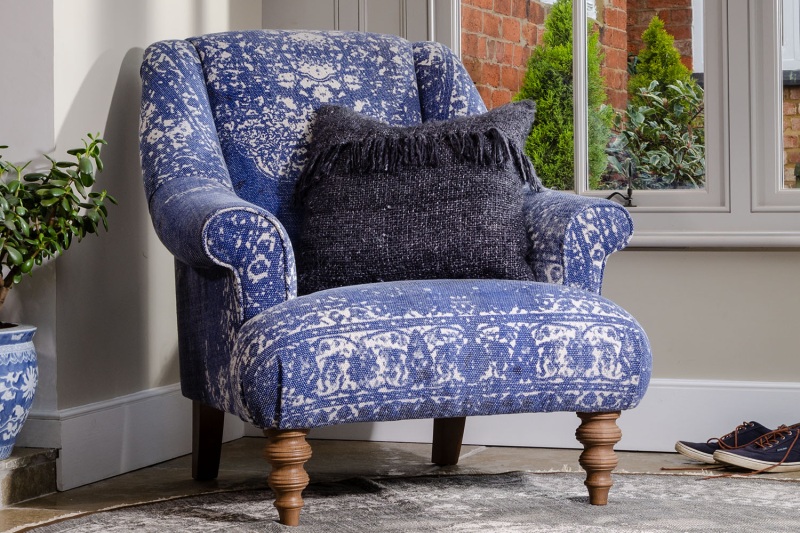 Tetrad Heritage Jacaranda Bagru Standard Chair Tetrad Heritage Jacaranda Bagru Standard Chair