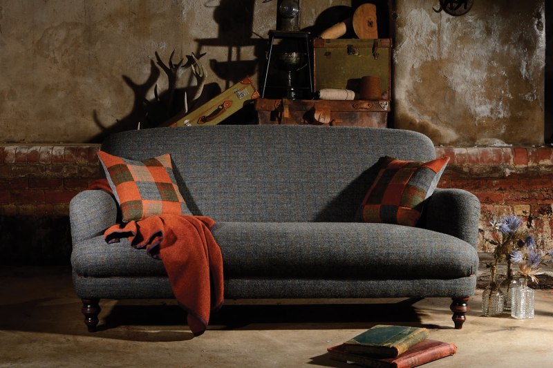 Tetrad Braemar Harris Tweed Midi Sofa Tetrad Braemar Harris Tweed Midi Sofa