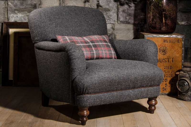 Tetrad Braemar Harris Tweed Chair Tetrad Braemar Harris Tweed Chair