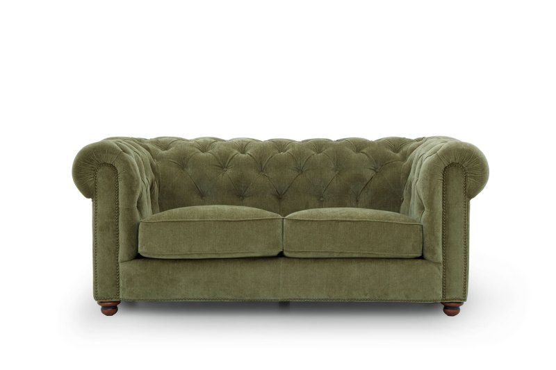 Buckland Chesterfield 2 Seater Sofa with Buttoned Back Buckland Chesterfield 2 Seater Sofa with Buttoned Back