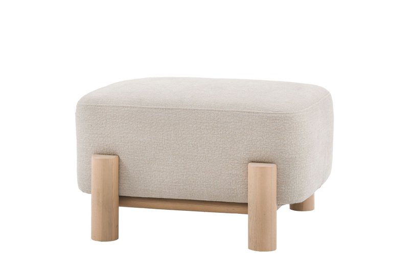 Gallery Direct Husby Footstool in Willow Dusty Gallery Direct Husby Footstool in Willow Dusty