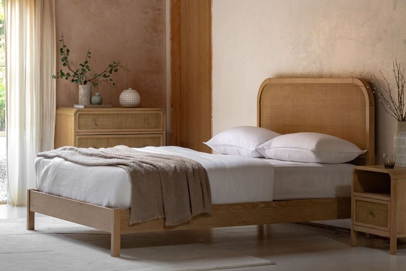 Gallery Direct Bibury Oak Bed Frame Gallery Direct Bibury Oak Bed Frame