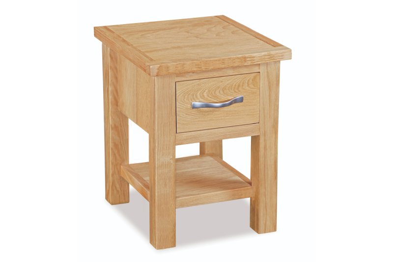 New Trinity Natural Oak Lamp Table New Trinity Natural Oak Lamp Table