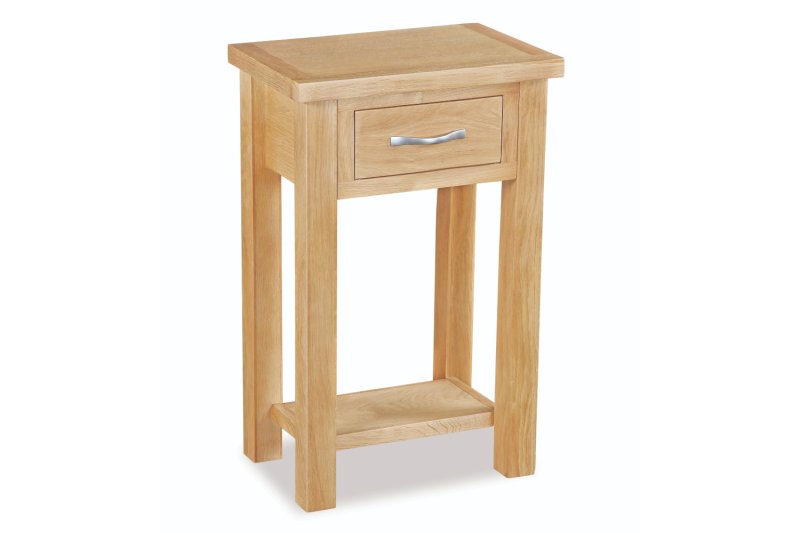 New Trinity Natural Oak Telephone Table New Trinity Natural Oak Telephone Table