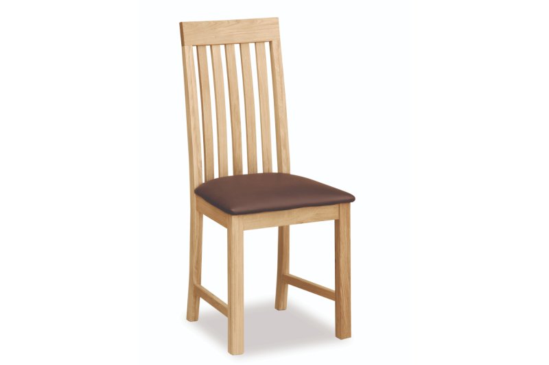 New Trinity Natural Oak Dining Chair (PAIR) New Trinity Natural Oak Dining Chair (PAIR)