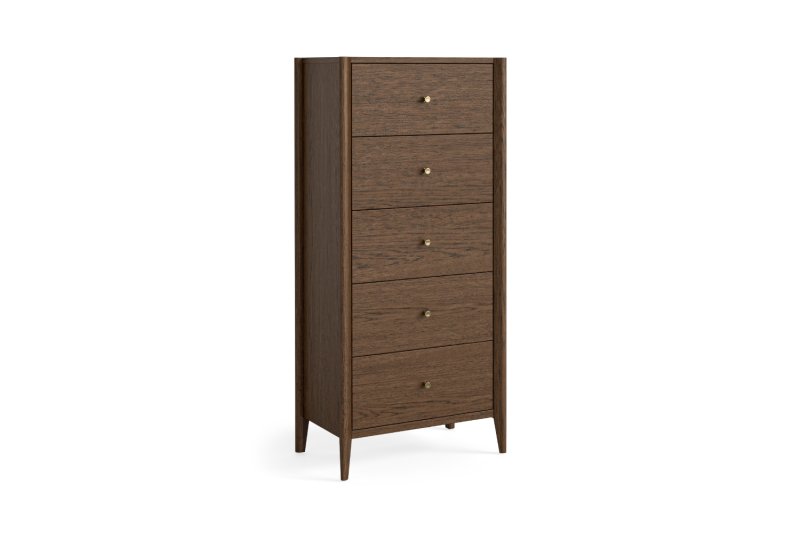 Paris Brown 5 Drawer Tallboy Paris Brown 5 Drawer Tallboy