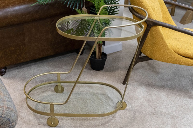 Ex-Display Liskeard - Oval Drinks Trolley Ex-Display Liskeard - Oval Drinks Trolley