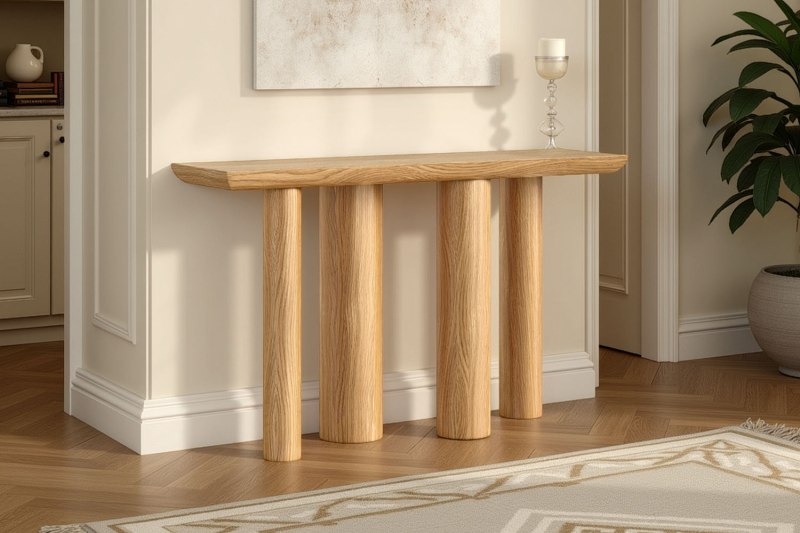 Como Oak 125cm Console Table Como Oak 125cm Console Table
