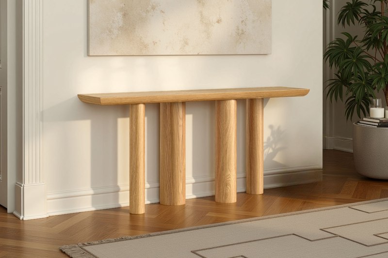 Como Oak 165cm Console Table Como Oak 165cm Console Table