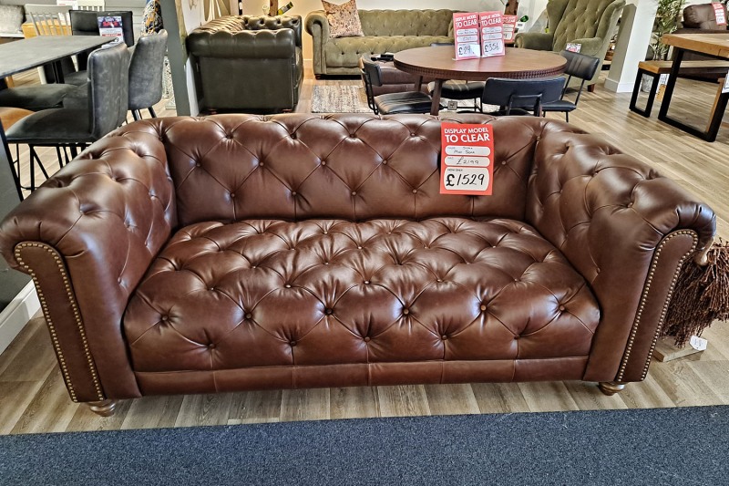 Ex-Display Plymouth - Alexander & James Stax Leather Midi Sofa Ex-Display Plymouth - Alexander & James Stax Leather Midi Sofa