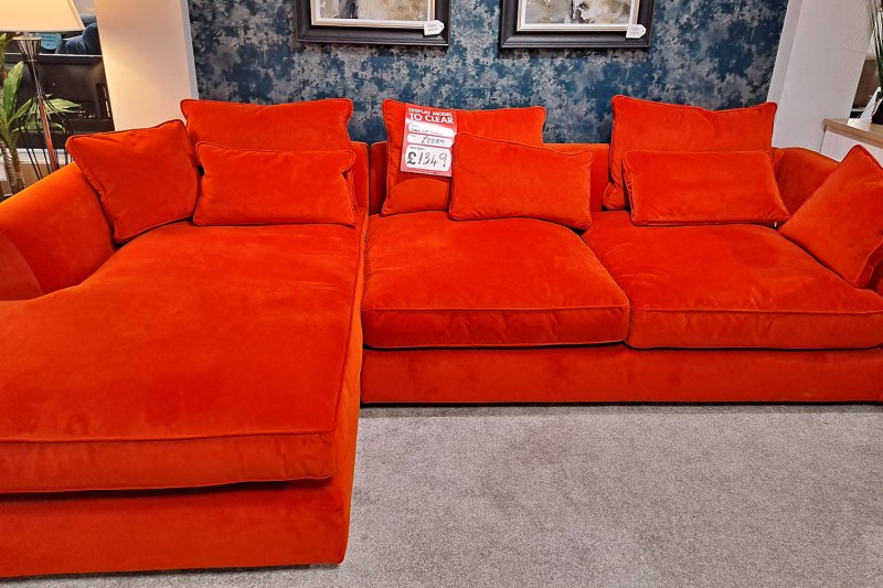 Ex-Display Plymouth - Bossanova Large LHF Chaise Sofa Ex-Display Plymouth - Bossanova Large LHF Chaise Sofa