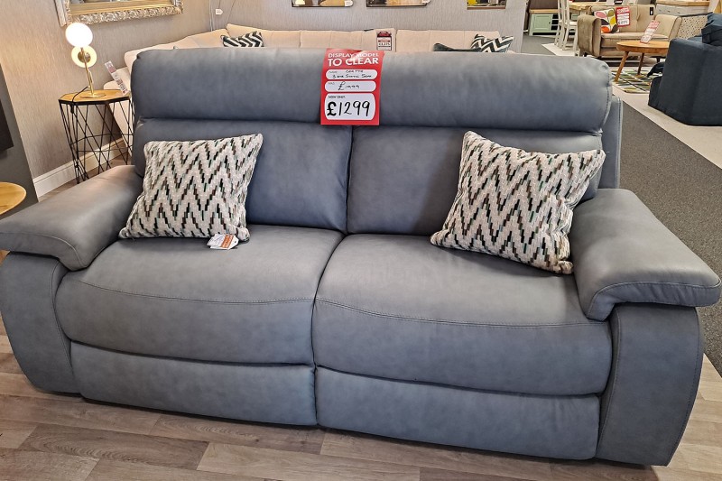 Ex-Display Plymouth - Odette 3 Seater Static Sofa Ex-Display Plymouth - Odette 3 Seater Static Sofa