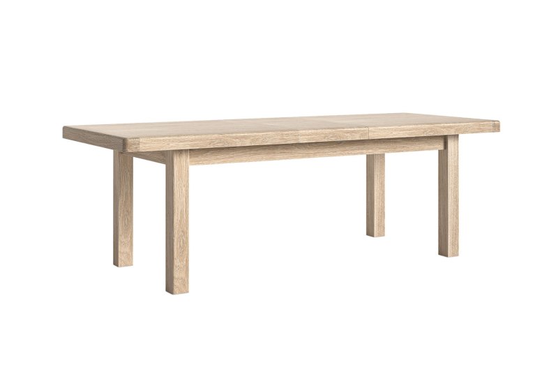 Normandy White Wash Large Ext 200-245cm Dining Table Normandy White Wash Large Ext 200-245cm Dining Table