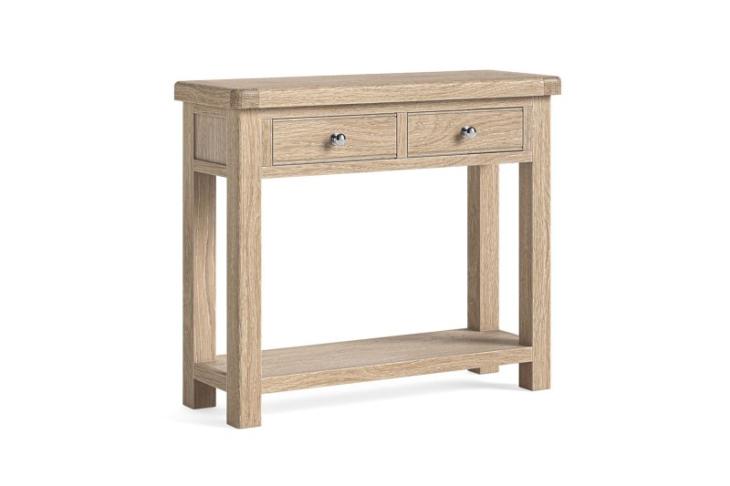 Normandy White Wash Console Table Normandy White Wash Console Table