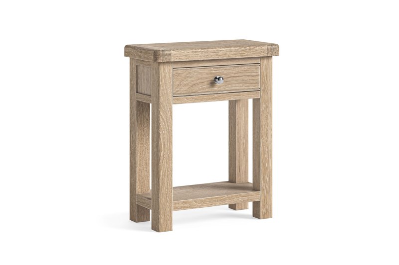 Normandy White Wash Telephone Table Normandy White Wash Telephone Table
