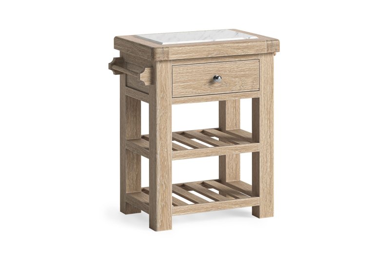 Normandy White Wash Small Kitchen Island Normandy White Wash Small Kitchen Island