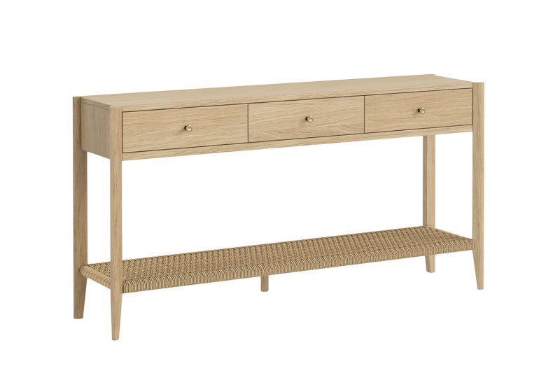 Sicily Oak 145cm Console Table Sicily Oak 145cm Console Table